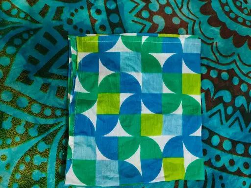 two hankeys 50 × 50 size ashort colours and design available in just